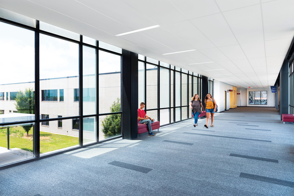 Joplin High School — Corridor